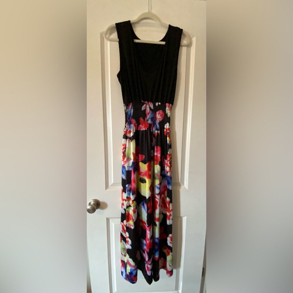 Floral maxi dress
